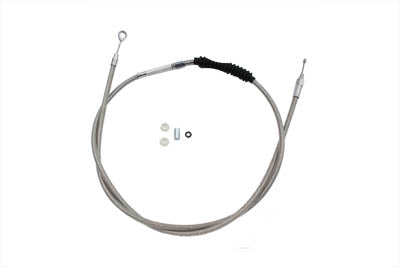 72.69 Braided Stainless Steel Clutch Cable 1987 / 2006 FLT 1987 / 2006 FLST 1987 / 2006 FXST 1987 / 2006 FXSTC
