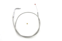 Load image into Gallery viewer, Braided Stainless Steel Idle Cable with 39 Casing 0 /  Custom application for Qwiksilver carburetors on Big Twin models0 /  Custom application for Qwiksilver carburetors on XL models
