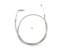 Braided Stainless Steel Idle Cable with 39 Casing 0 /  Custom application for Qwiksilver carburetors on Big Twin models0 /  Custom application for Qwiksilver carburetors on XL models