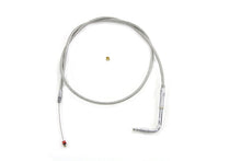 Load image into Gallery viewer, Braided Stainless Steel Idle Cable with 39 Casing 0 /  Custom application for Qwiksilver carburetors on Big Twin models0 /  Custom application for Qwiksilver carburetors on XL models