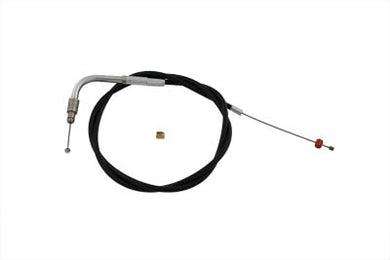 34.375 Black Throttle Cable 1996 / UP FLST 1996 / 2017 FXD 1996 / 2017 FXDWG 1996 / UP FXST