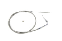 Load image into Gallery viewer, 38 Braided Stainless Steel Idle Cable 0 /  Custom application for Super B and Bendix Carburetors on Big Twins0 /  Custom application for Super B and Bendix Carburetors on XL models