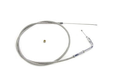 38 Braided Stainless Steel Idle Cable 0 /  Custom application for Super B and Bendix Carburetors on Big Twins0 /  Custom application for Super B and Bendix Carburetors on XL models