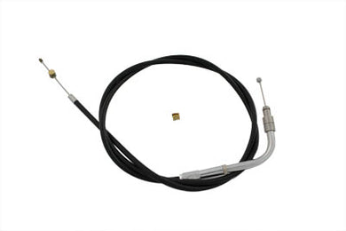 Black Throttle Cable with 42 Casing 0 /  Custom application for S&S E