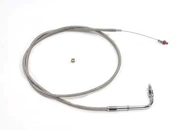 39 Braided Stainless Steel Idle Cable 0 /  Custom application on Big Twin models0 /  Custom application on XL models