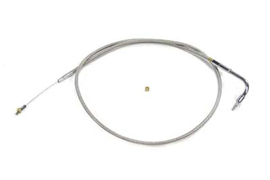 33 Braided Stainless Steel Idle Cable 0 /  Custom application for Super E & G carburetors on Big Twin models0 /  Custom application for Super E & G carburetors on XL models