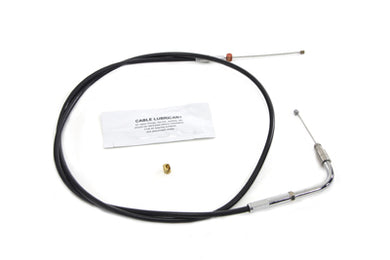 41.375 Black Throttle Cable 2002 / UP FLHR 2002 / UP FLHT