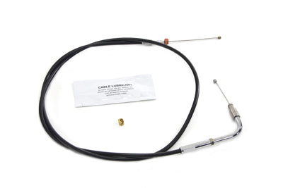 41.375 Black Throttle Cable 2002 / UP FLHR 2002 / UP FLHT