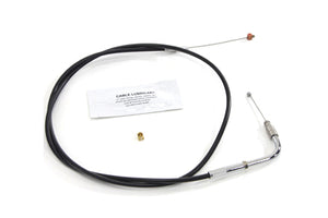 41.375 Black Throttle Cable 2002 / UP FLHR 2002 / UP FLHT