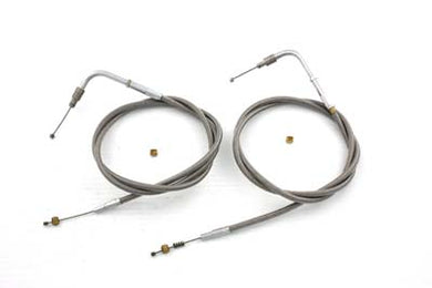 42 Stainless Steel Throttle and Idle Cable Set 0 /  Custom application