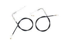 Load image into Gallery viewer, 34.84 Black Throttle and Idle Cable Set 1996 / UP FXST 1996 / UP FLST 1996 / UP XL 1996 / 2017 FXD except FXDWG1996 / 2007 FLT