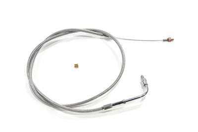 Braided Stainless Steel Idle Cable 1990 / 1995 FXSTS