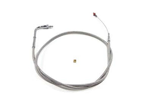 42.875 Braided Stainless Steel Idle Cable 1990 / 1995 FXST 1990 / 1995 FLST