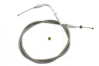 Stainless Steel Throttle Cable with 38 Casing 0 /  Custom application for Mikuni carburetor on Classic models0 /  Custom application for Mikuni carburetors on XL models