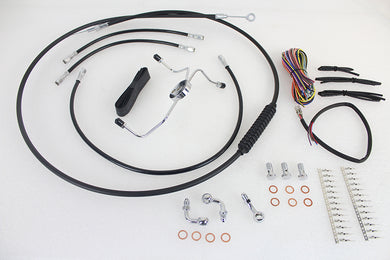 12 -14 Handlebar Cable and Brake Line Kit 2014 / 2015 FLHX without ABS2014 / 2015 FLHT without ABS2014 / 2015 FLHTC without ABS2014 / 2015 FLHTCU without ABS