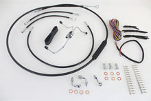 Load image into Gallery viewer, 12 -14 Handlebar Cable and Brake Line Kit 2008 / 2013 FLHR without ABS2008 / 2013 FLTR without ABS