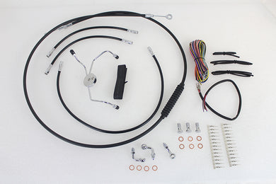 12 -14 Handlebar Cable and Brake Line Kit 2014 / 2015 FLHX with ABS2014 / 2015 FLHT with ABS2014 / 2015 FLHTC with ABS2014 / 2015 FLHTCU with ABS