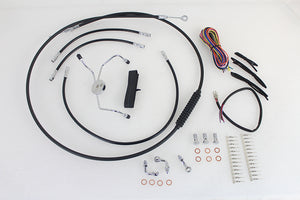 12 -14 Handlebar Cable and Brake Line Kit 2014 / 2015 FLHX without ABS2014 / 2015 FLHT without ABS2014 / 2015 FLHTC without ABS2014 / 2015 FLHTCU without ABS