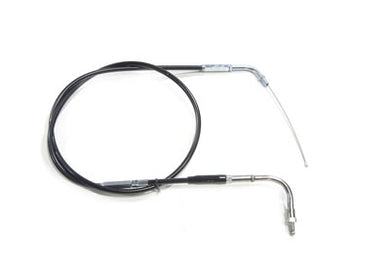Black Universal Throttle Cable with 40 Casing 0 /  Custom application for 38 & 40mm Dell'orto pumper on Classic models0 /  Custom application for 38 & 40mm Dell'Orto pumper on XL models