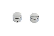 Load image into Gallery viewer, Chrome Front Axle Cap Cover Set Cap Style 1984 / 2006 FXST 1991 / 2003 FXD 1993 / 2005 FXDWG 1986 / 2006 FLST 1988 / 2007 XL 1972 / 1984 FL 1980 / 1984 FLT 1985 / 1999 FLT 1988 / 1994 FXR