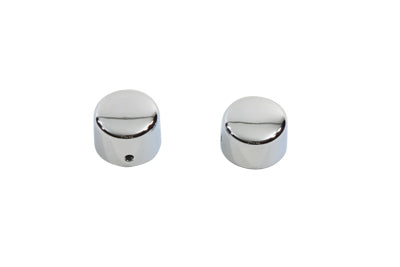 Chrome Front Axle Cap Cover Set Cap Style 1984 / 2006 FXST 1991 / 2003 FXD 1993 / 2005 FXDWG 1986 / 2006 FLST 1988 / 2007 XL 1972 / 1984 FL 1980 / 1984 FLT 1985 / 1999 FLT 1988 / 1994 FXR
