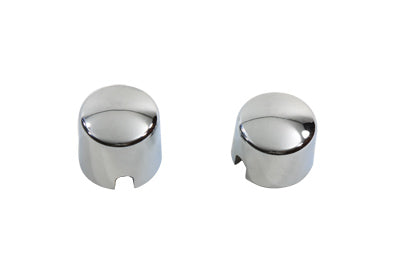 Chrome Rear Axle Nut Cover Set 2000 / 2007 FXST 2000 / 2007 FLST