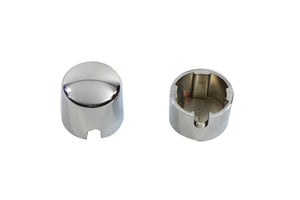Chrome Rear Axle Nut Cover Set 2000 / 2007 FXST 2000 / 2007 FLST