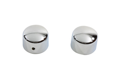 Chrome Front Axle Nut Cap Set 2000 / 2007 FLT 1 axle