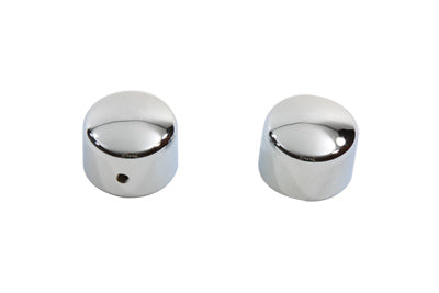 Chrome Front Axle Nut Cap Set 2000 / 2007 FLT 1 axle