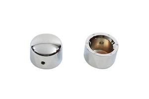 Chrome Front Axle Nut Cap Set 2000 / 2007 FLT 1 axle"
