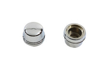 Load image into Gallery viewer, Chrome Front Axle Cap Cover Set, Cap Style 2000 / 2007 FLT Front Fitment2000 / 2007 FLHT 2004 / 2007 FXD