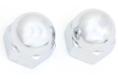 Chrome Axle Nut Kit Acorn Style 0 /  Custom application