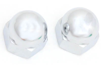 Chrome Axle Nut Kit Acorn Style 0 /  Custom application