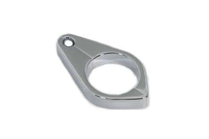 Billet Cable Clamp Chrome 0 /  All models with 39mm fork tube