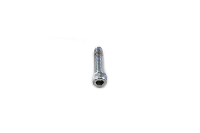 Allen Socket Cap Bolt Knurled Chrome 1/4