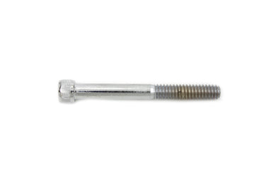 Allen Socket Cap Bolt Knurled Chrome 1/4