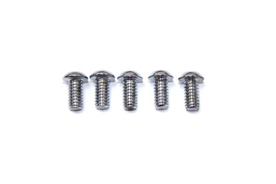 Allen Button Head Screws Chrome 1/4