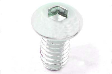 Allen Button Head Screws Chrome 1/4
