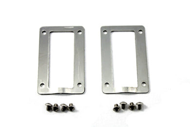 Polished Stainless Steel Rear Axle Protector Plates 1946 / 1957 FL