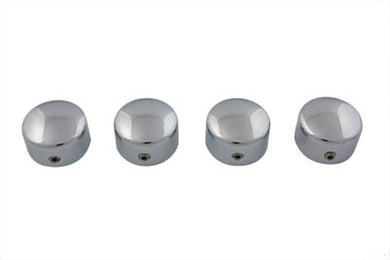 Head Bolt Cover Set Dome Chrome 1984 / 1985 FXST 1984 / 1985 FLT 1984 / 1985 FXR