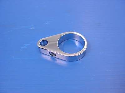 35mm Clutch Cable Clamp Chrome 0 /  All models with 38mm fork tubes