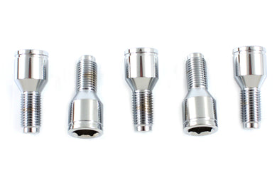 Brake Drum Lug Bolt Set Chrome 1937 / 1948 UL 1936 / 1940 EL 1941 / 1972 FL 1971 / 1972 FX 1936 / 1952 WL