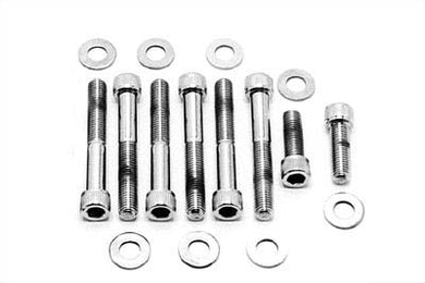 Rear Fender Strut Bolt Kit Chrome Allen Type 1957 / 1978 XL