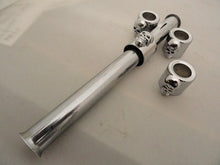 Load image into Gallery viewer, Pushrod Cover Cup Set Skull Chrome 1936 / 1940 EL 1941 / 1984 FL 1971 / 1984 FX 1984 / UP FXST 1982 / 1984 FXR 1985 / 1994 FXR 1991 / 2017 FXD 1986 / UP FLST 1979 / 1984 FLT 1985 / UP FLT 1957 / 1989 XL