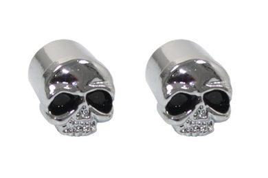 Skull Valve Stem Cover Chrome 0 /  All valve stems