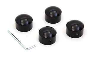 Cylinder Headbolt Cover Set Black 1986 / UP FLT 1986 / UP FXST 1986 / UP FLST 1986 / UP FXR 1986 / UP XL