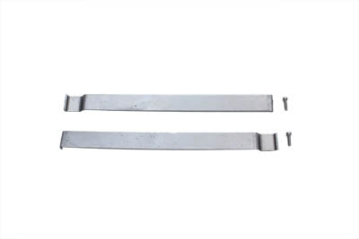 Mount Strips for Gas Tank Emblems Raw Steel 0 /  All models