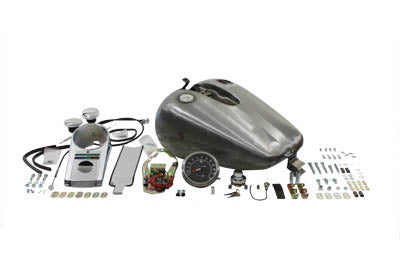 Bobbed 4.0 Gallon Gas Tank Kit 1980 / 1999 FLT 1980 / 1999 FLT