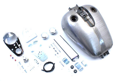 Bobbed 4.0 Gallon Gas Tank Kit 1995 / 2005 FXD carbureted models only