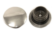 Load image into Gallery viewer, Polished Low Profile Gas Cap Set 1996 / 1999 FXST 1996 / 1999 FLST